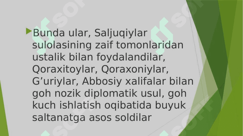 Anushtegin-Xorazmshohlar davlatining tashkil topishi 2