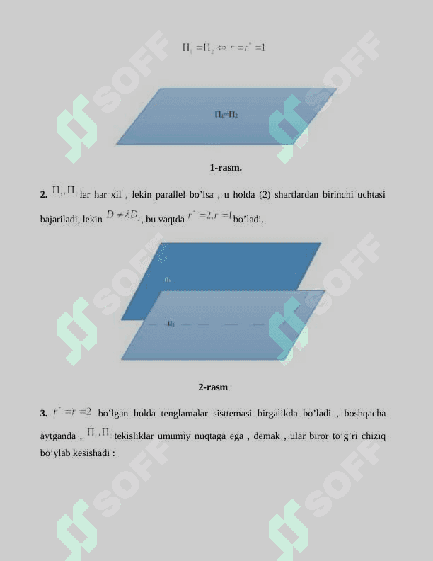 Tekislik va uning tadbiqlari 6