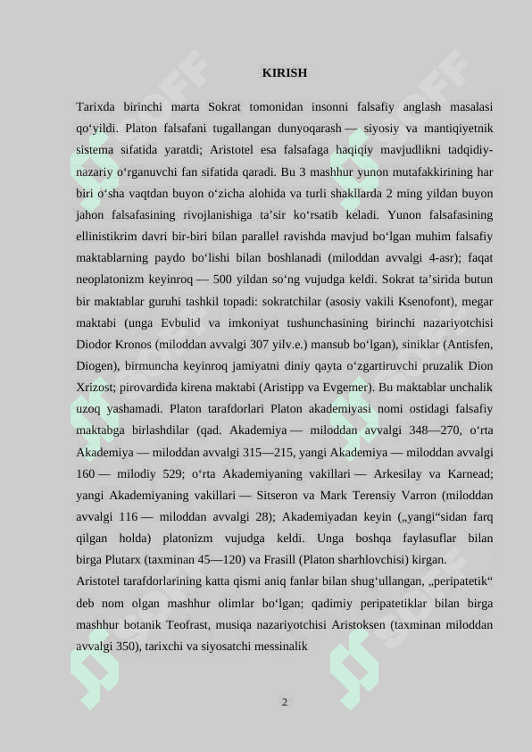Qadimgi Rim  tarixini  davrlashtirish 2