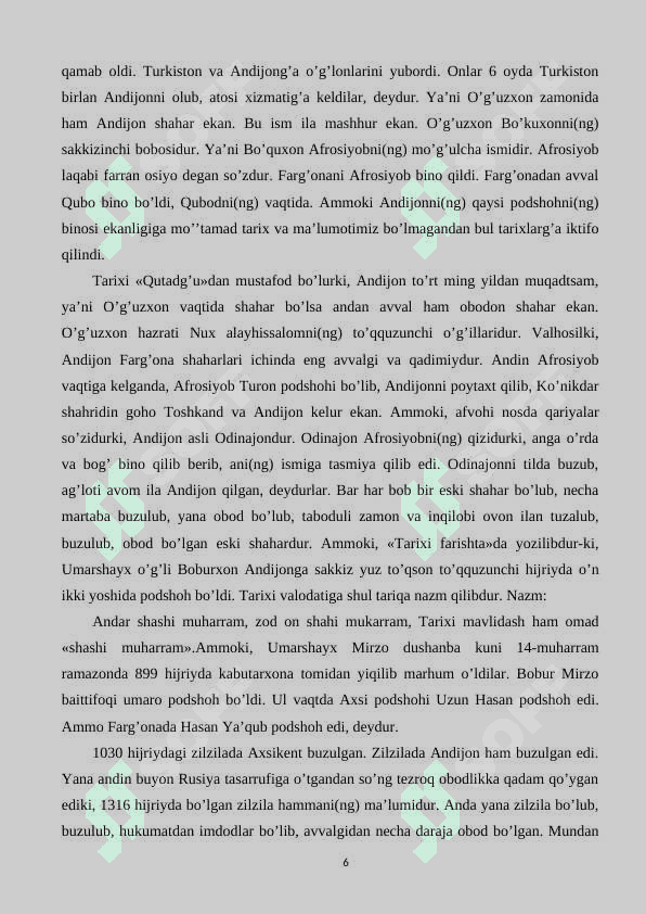 Andijon tumanida joylashgan arxeologik manzilgoxlarda olib borilayotgan ishlar 6