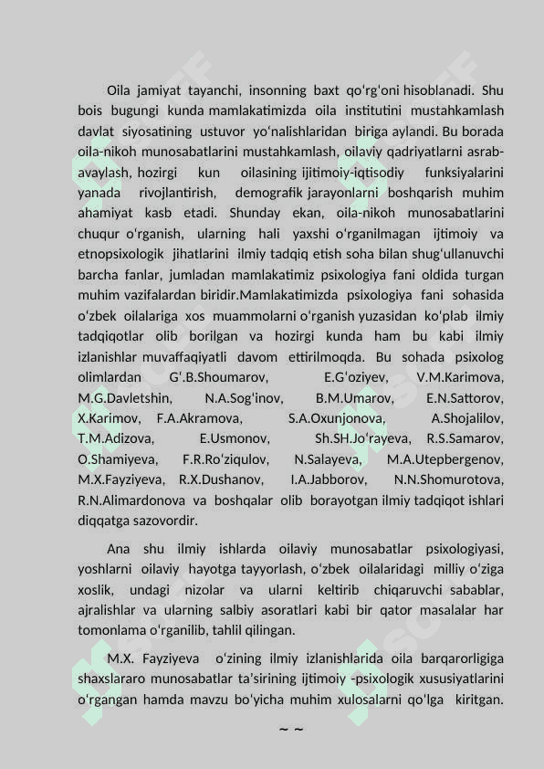 Oilaviy muommolar bo'yicha psixologik maslahat 8