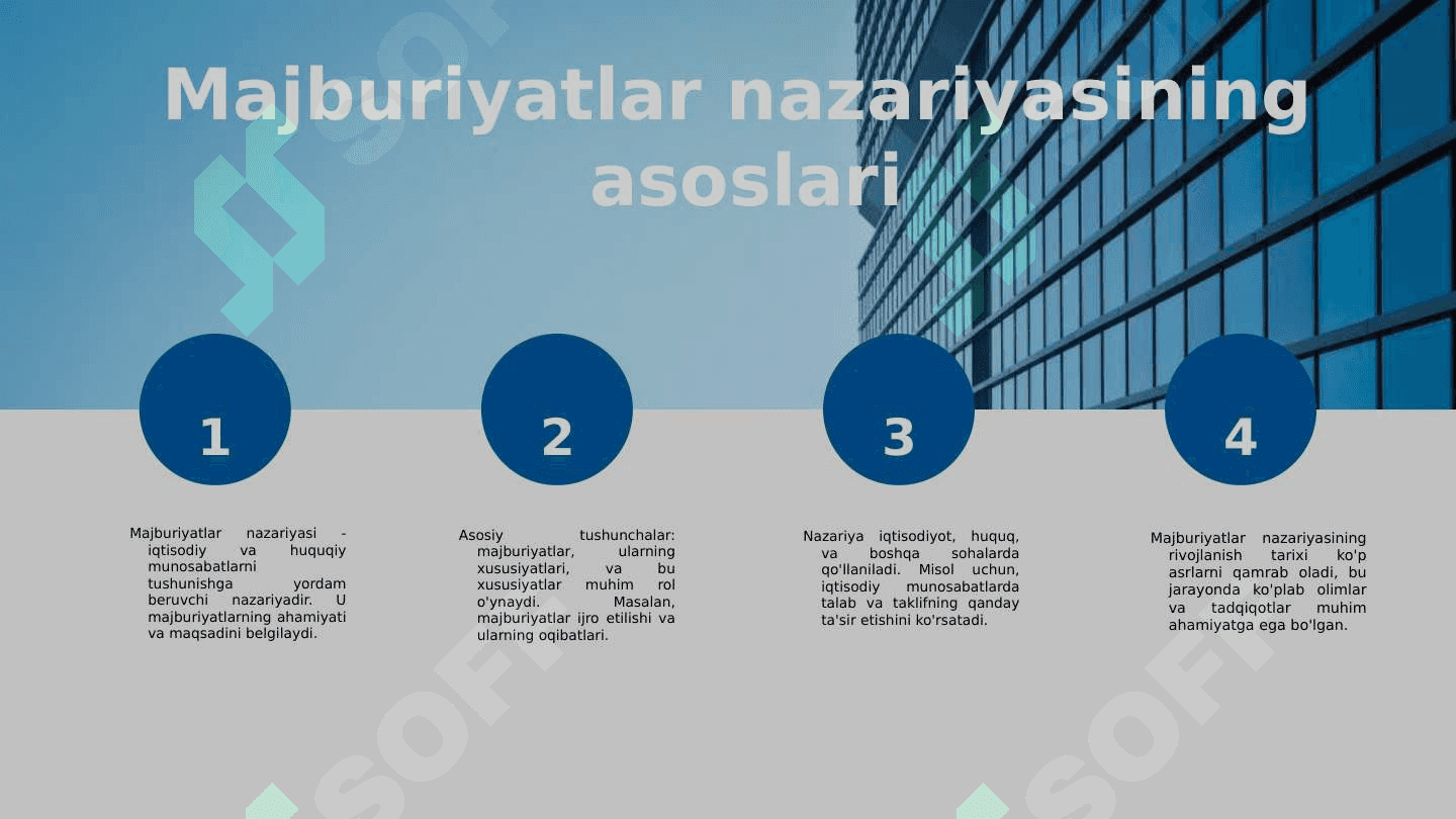 Majburiyatlar tushunchasi va ularni bahola... 3
