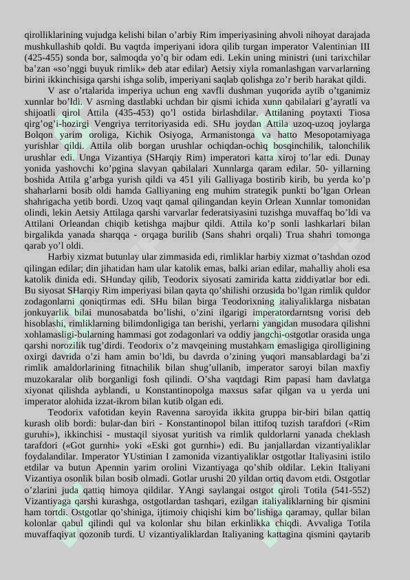 O’rta asrlarda xalqaro munosabatlar va diplomatiya 5