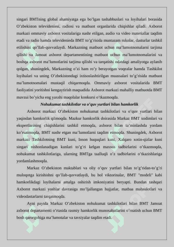 Birlashgan    millatlar    tashkiloti    va    uning    faoliyati 5