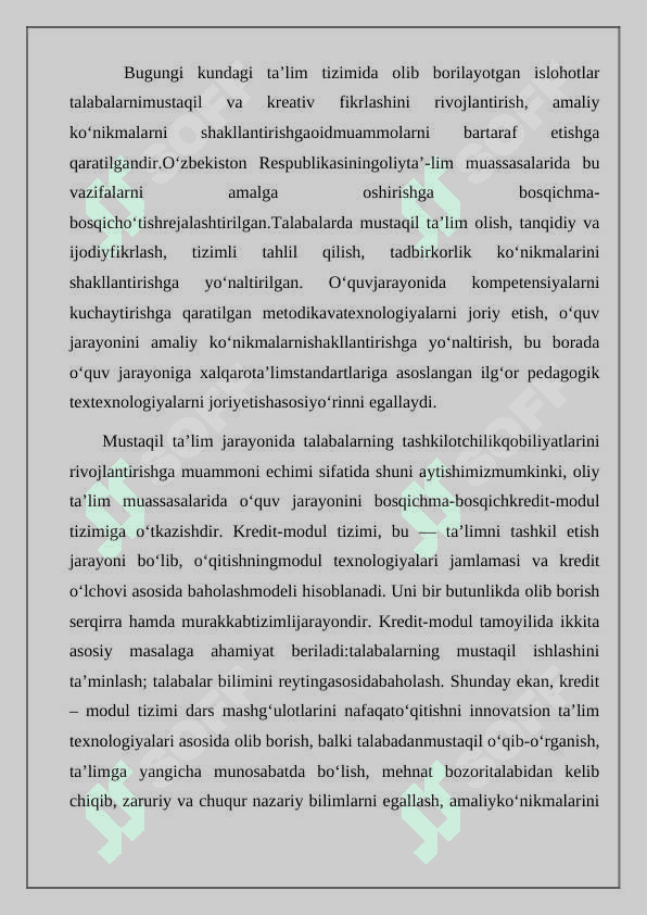 Oliy ta’lim tizimi subyektlari: Talaba-talaba, talaba- pedagog, talaba-ma’muriyat orasidagi konfliktлar va ularning yechimlari 2