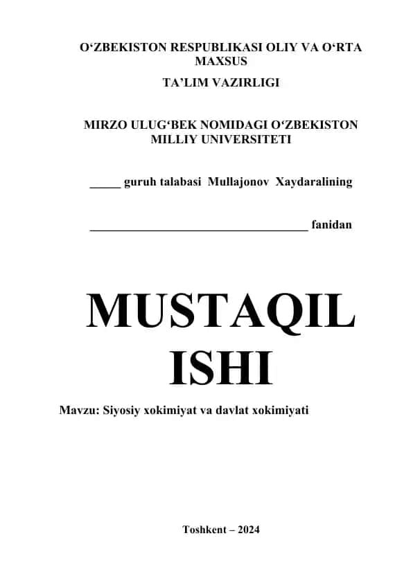 Siyosiy xokimiyat va davlat xokimiyati