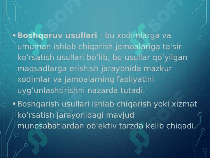 Boshqaruv hisobini tashkil qilish 3