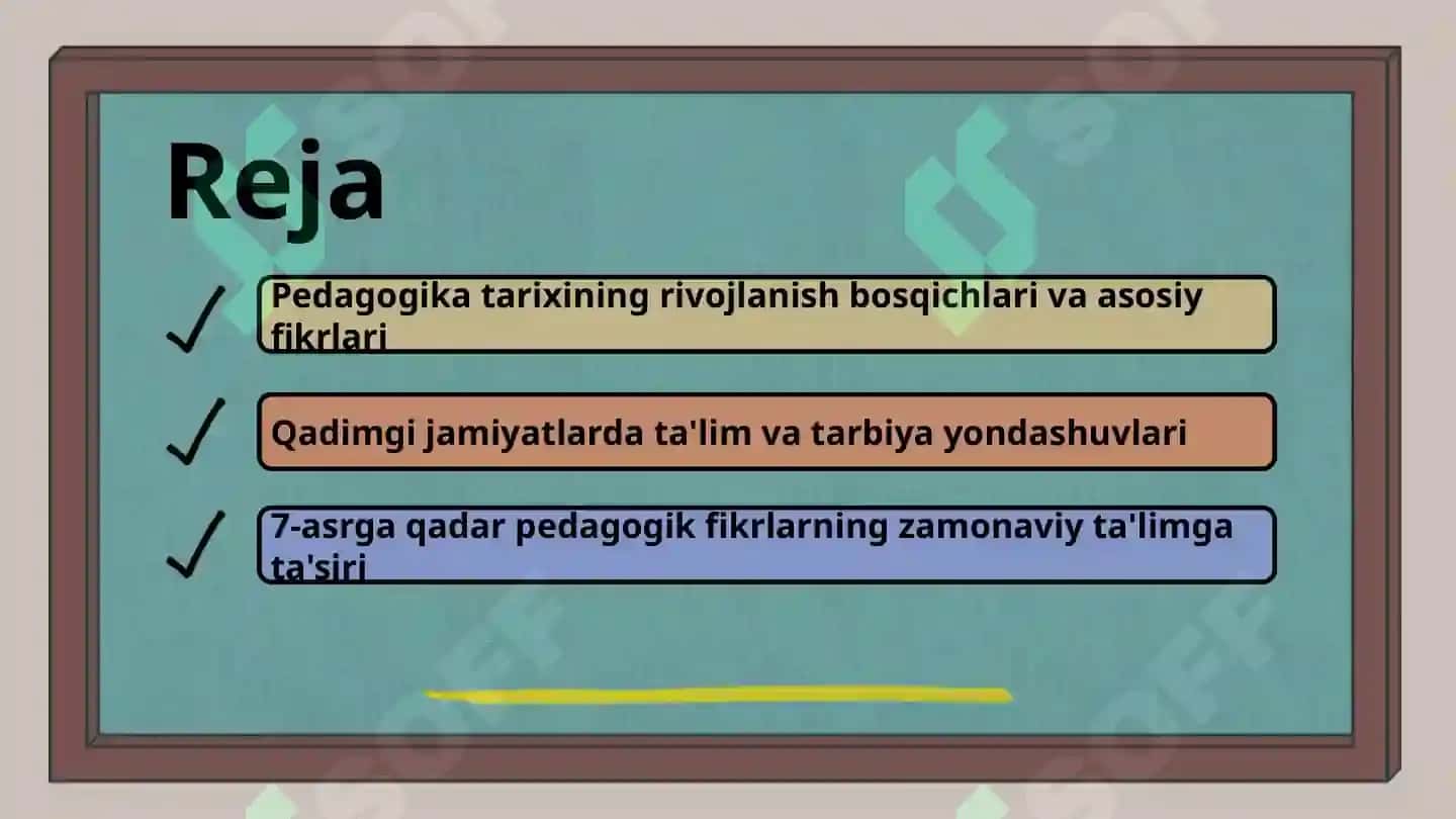 Pedagogika tarixi fan sifatida 3