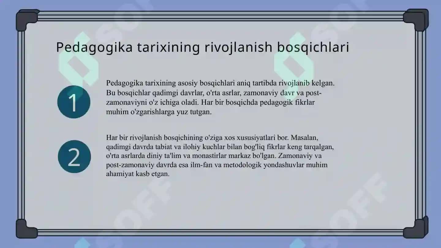 Pedagogika tarixi fan sifatida 4