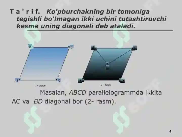 Parallelogramm 4