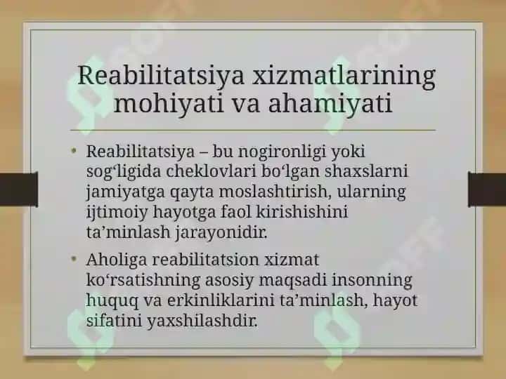 Aholiga Reabilitatsion Xizmat Ko‘rsatishning Ahamiyati 3