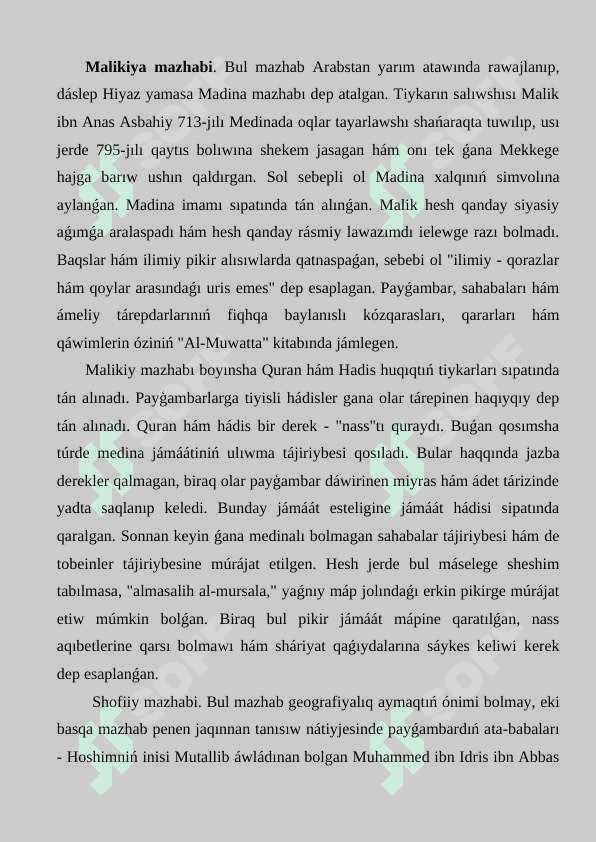 Islam dini qoraqolpoq tilida 4