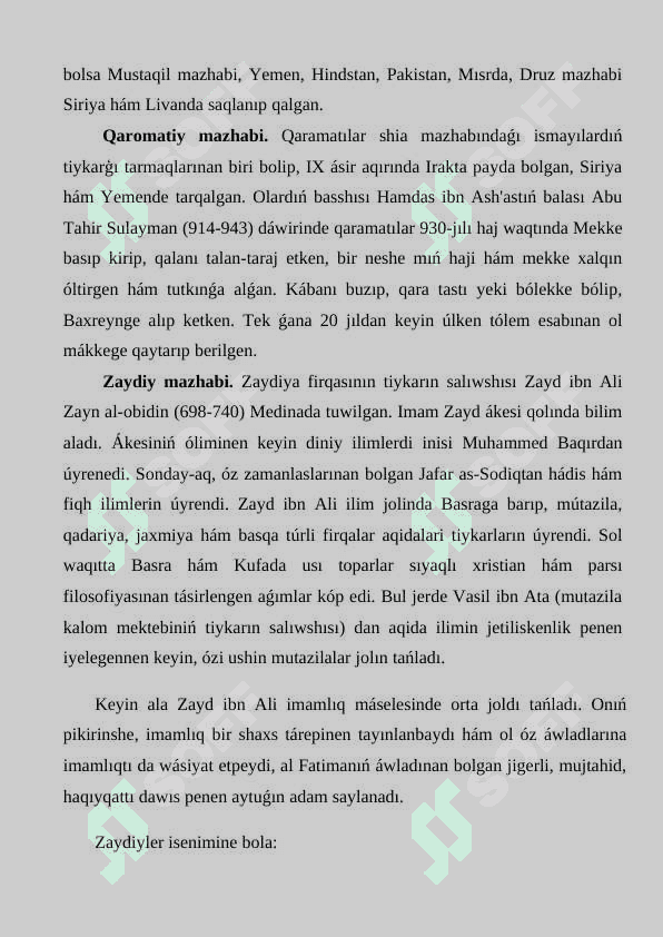 Islam dini qoraqolpoq tilida 7
