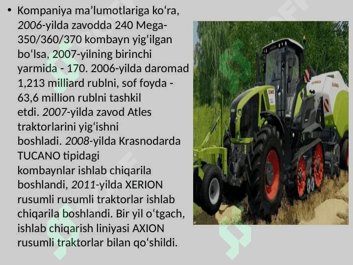 Claas kompaniyasi pptx 6