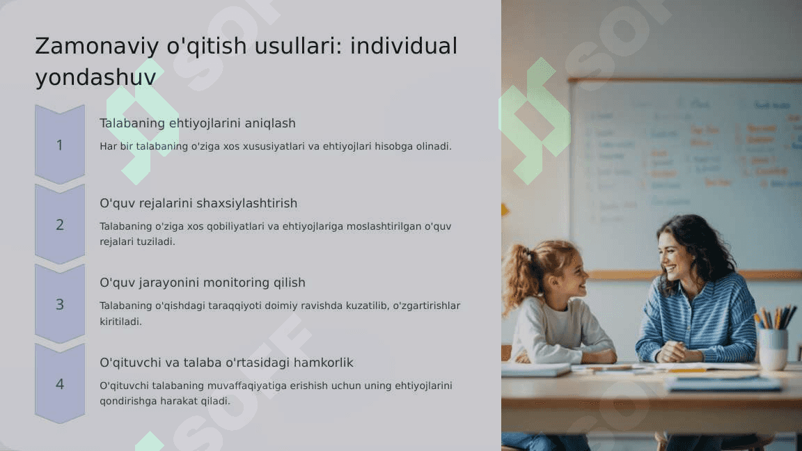 Aloxida Talim Ehtiyojlari Bolgan Bolalar Uchun Zamonaviy Ananaviy O'qitish Usullari 2 5