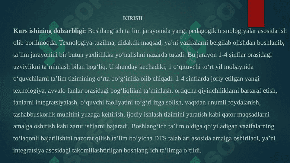 Matematika darsligi ustida ijodiy ishlash, Darslik tahlilini amalga oshirish metodikasi 3