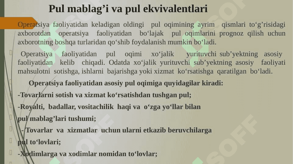BHMS  Pui oqimlari  to’g’risidagi hisobot hamda 10-sonli  BHMS   Davlat subsidiyalarining hisobi va davlat yordami bo’yicha ko’rsatiladigan ma’lumotlar 8