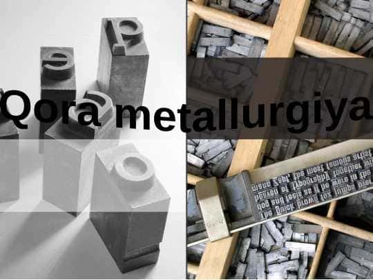 Qora metallurgiya sanoati 1