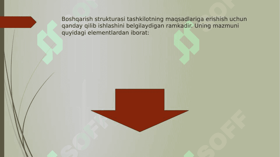 BOSHQARISH STRUKTURASINING MAZMUNI 2