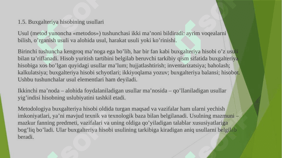 Buxgalteriya ishini tashkil qilish. 3
