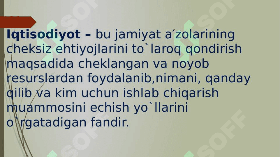 Mikroiqtisodiyot fanning maqsadi,predmeti tadqiqot usullari 3