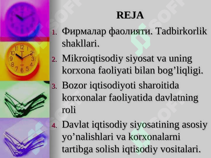 Raqobatlashgan bozordagi firmalar faoliyati 2