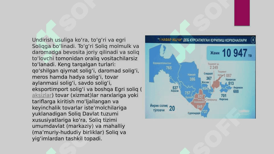 Soliq va uning turlari 4