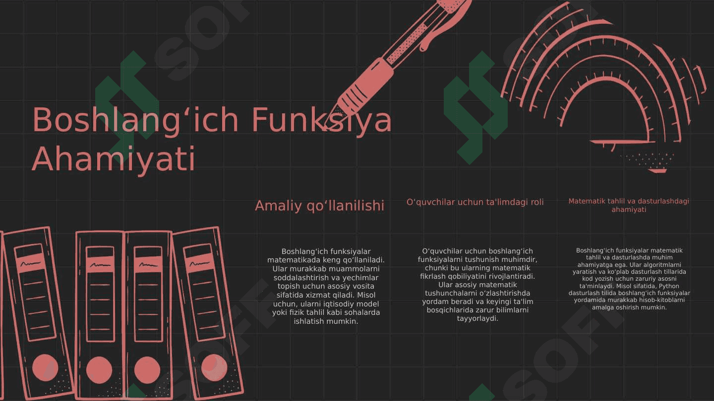Matematikada Boshlangʻich funksiya 4