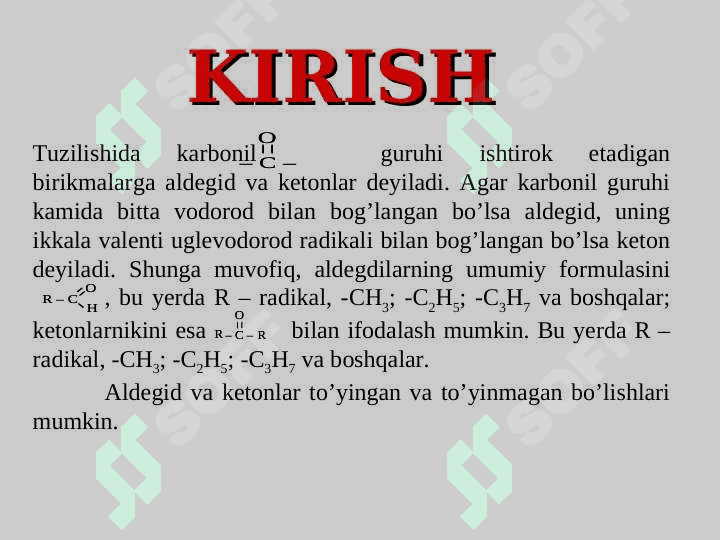 Aldegid va Ketonlar 3