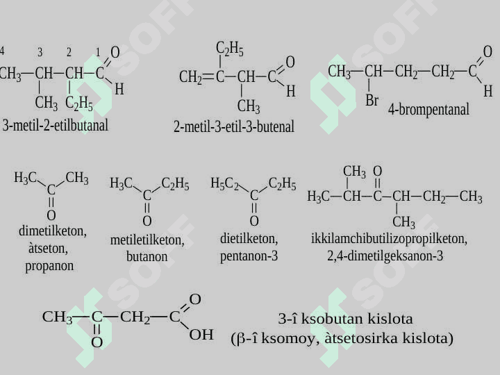 Aldegid va Ketonlar 6