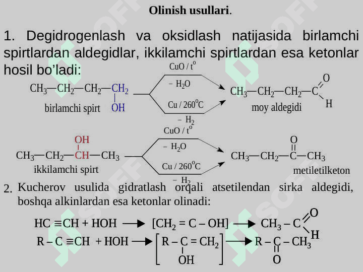 Aldegid va Ketonlar 8