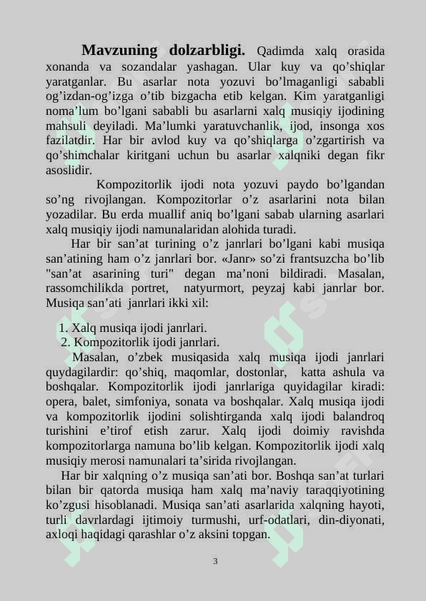 F.Shubert. Birinchi romantik-kompozitorning quvonch va qayg’ulari 3