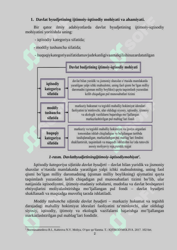 DAVLAT BYUDJETINING IQTISODIY MAQSADLAR XARAJATLARI 2