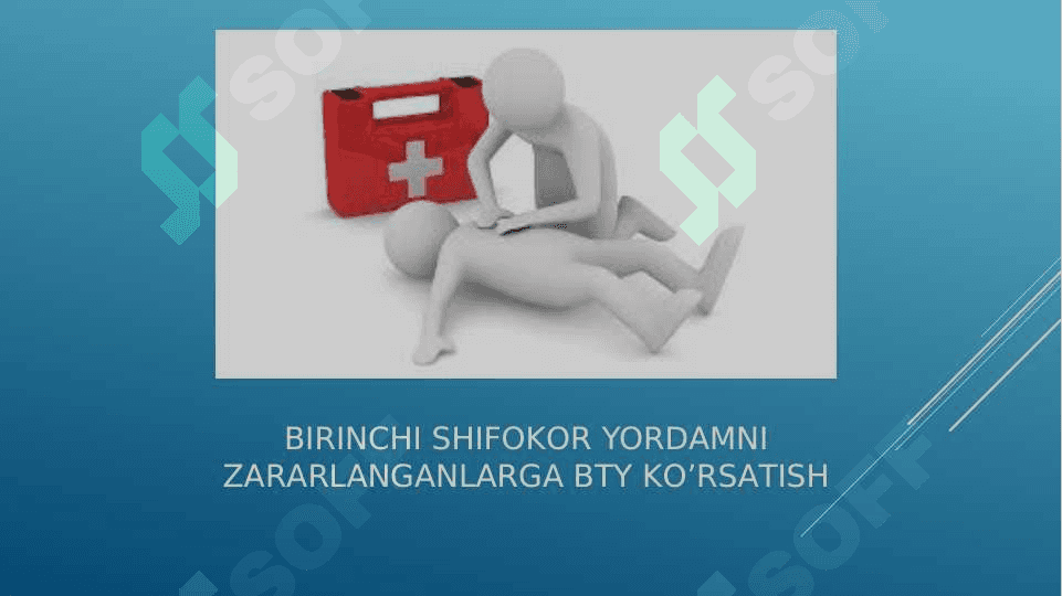 SHIKASTLANISH O’CHOQLARIDA DASTLABKI SHIFOKOR YORDAMINI TASHKIL QILISH. 3