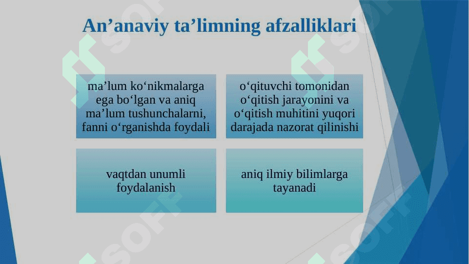 An'anaviy va Autentik baholash 8