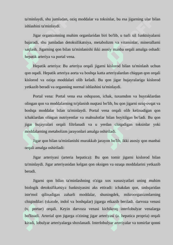 JIGARNING QON BILAN TA'MINLANISHI 8