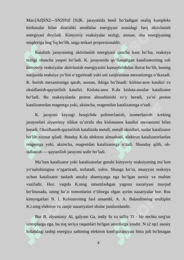 ALUMINIY OKSIDLI KATALIZATORLAR 8