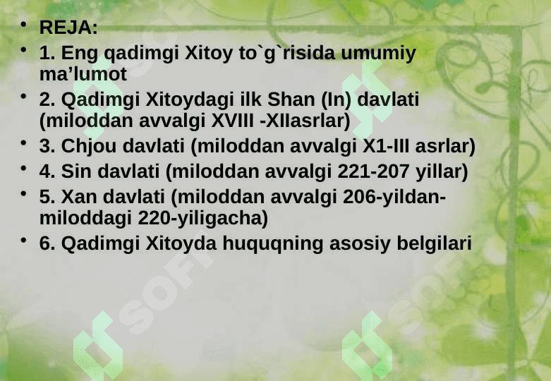 Qadimgi Xitoy tarixining o‘rganilishi 25 2