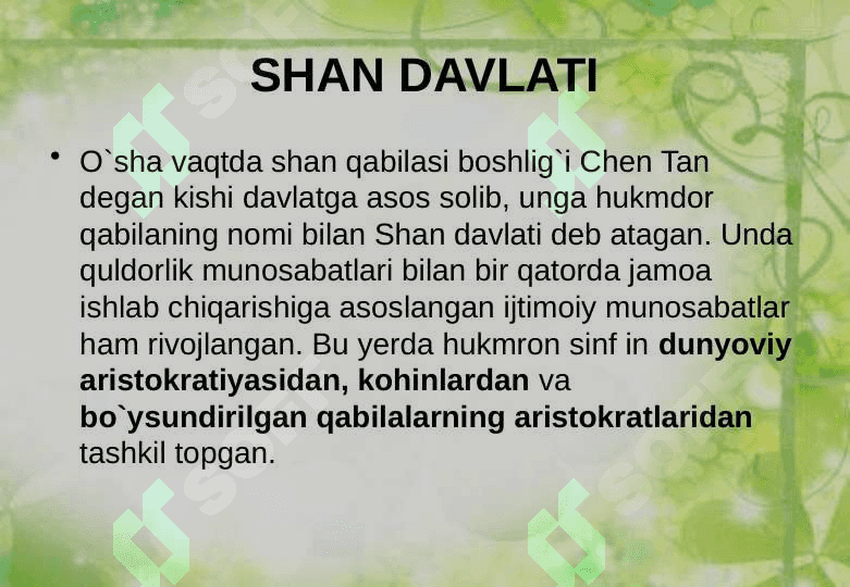 Qadimgi Xitoy tarixining o‘rganilishi 25 7