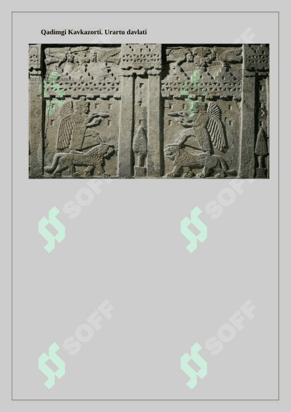 Qadimgi Urartu  24 5