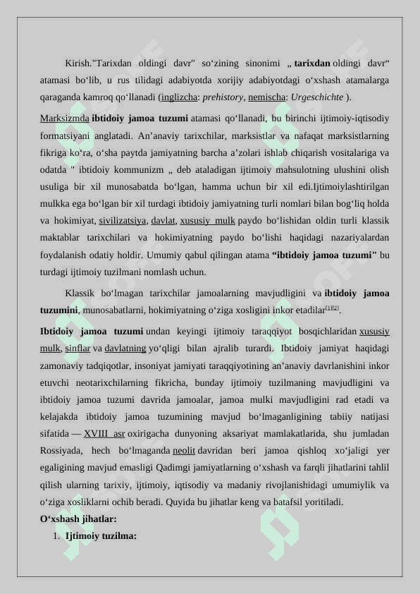 Qadimgi jamiyatlarning o‘xshash va va farqli jihatlarini asoslab berish 24 2