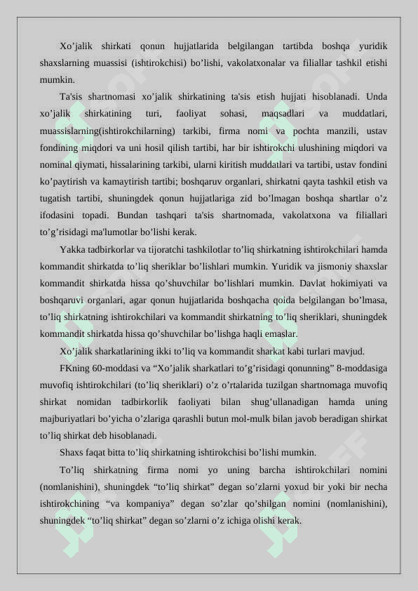 Tijoratchi yuridik shaxslar  24 8