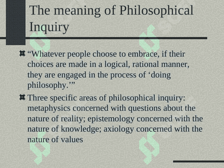 The Philosophy of Education 4
