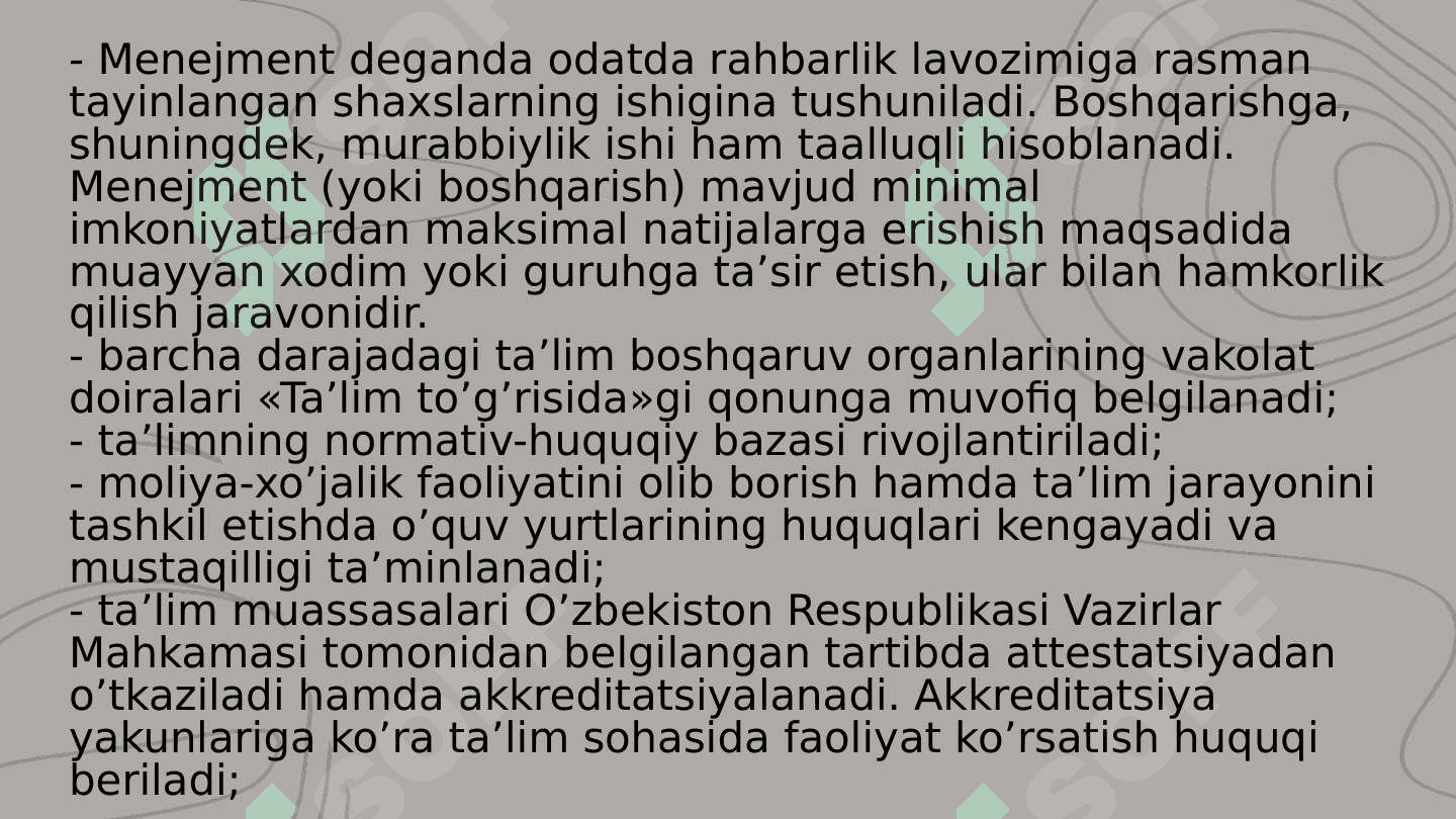 TA`LIM MENEJMENTI ASOSLARI 6