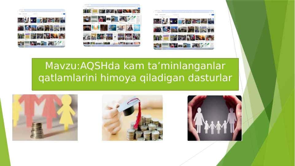 AQSHda kam ta’minlanganlar qatlamlarini himoya qiladigan dasturlar 1