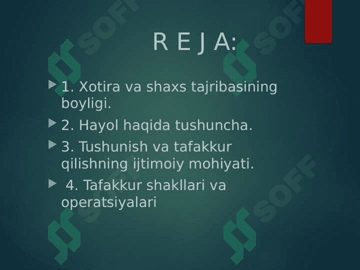 KASBIY FAOLIYATDA  XOTIRA,  XAYOL VA TAFAKKURNING IJTIMOIY MOHIYATI. 2