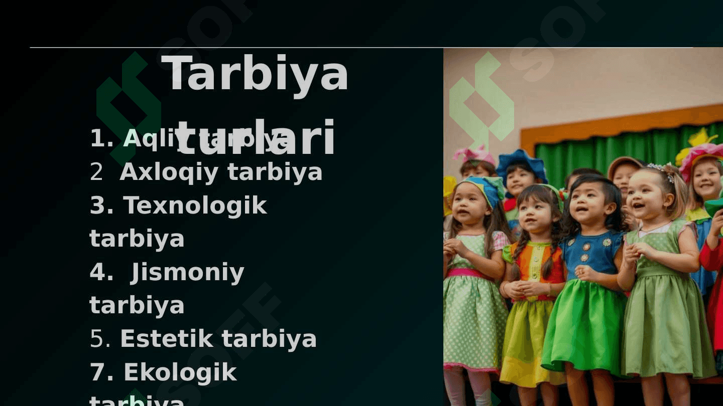 Estetik tarbiya 6
