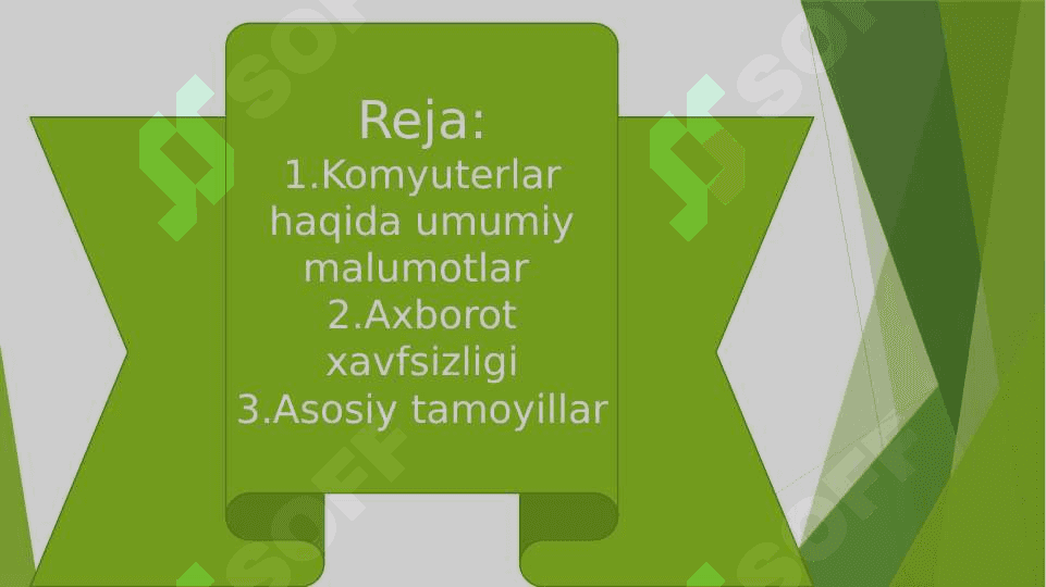 Kompyuterda axborotni saqlash va undan foydalanishi tashkil etish 2