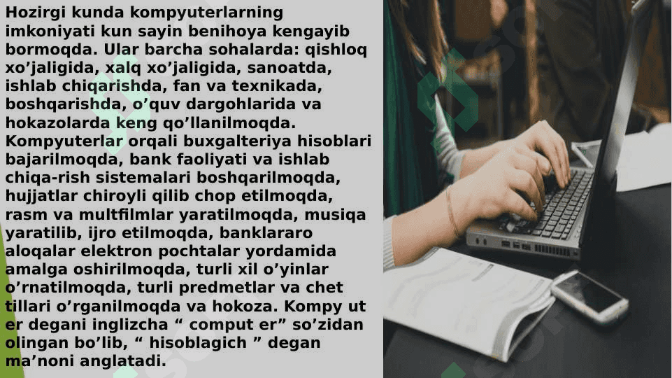 Kompyuterda axborotni saqlash va undan foydalanishi tashkil etish 3