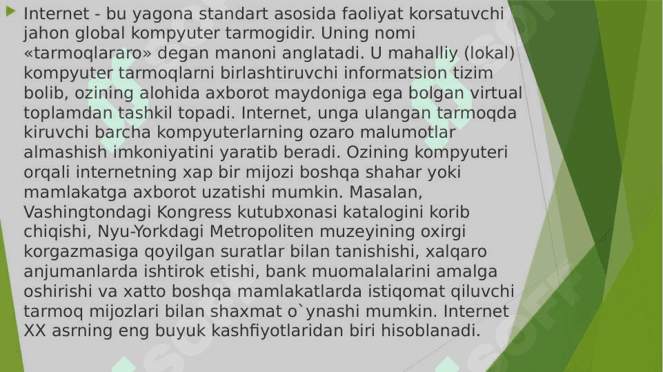 Kompyuterda axborotni saqlash va undan foydalanishi tashkil etish 4